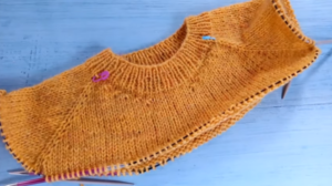 Canesú Redondo - suéter iniciado desde el cuello/Adultos