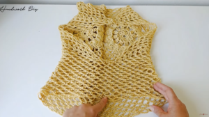 Como tejer Chaleco - Vestido playero - Blusa a Crochet