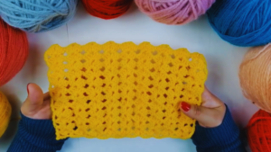 Punto fácil a crochet - Tutorial paso a paso