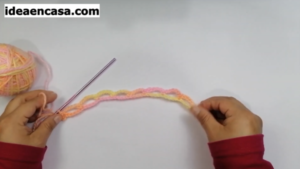 Punto de abanicos a crochet muy fácil