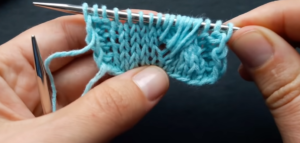 Cómo tejer un patrón con bucles alargados