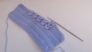 Zapatilla de crochet fácil
